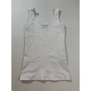 White Underoutfit Tank Top Style 691 S Nylon/Spandex Blend (bin Z216)
